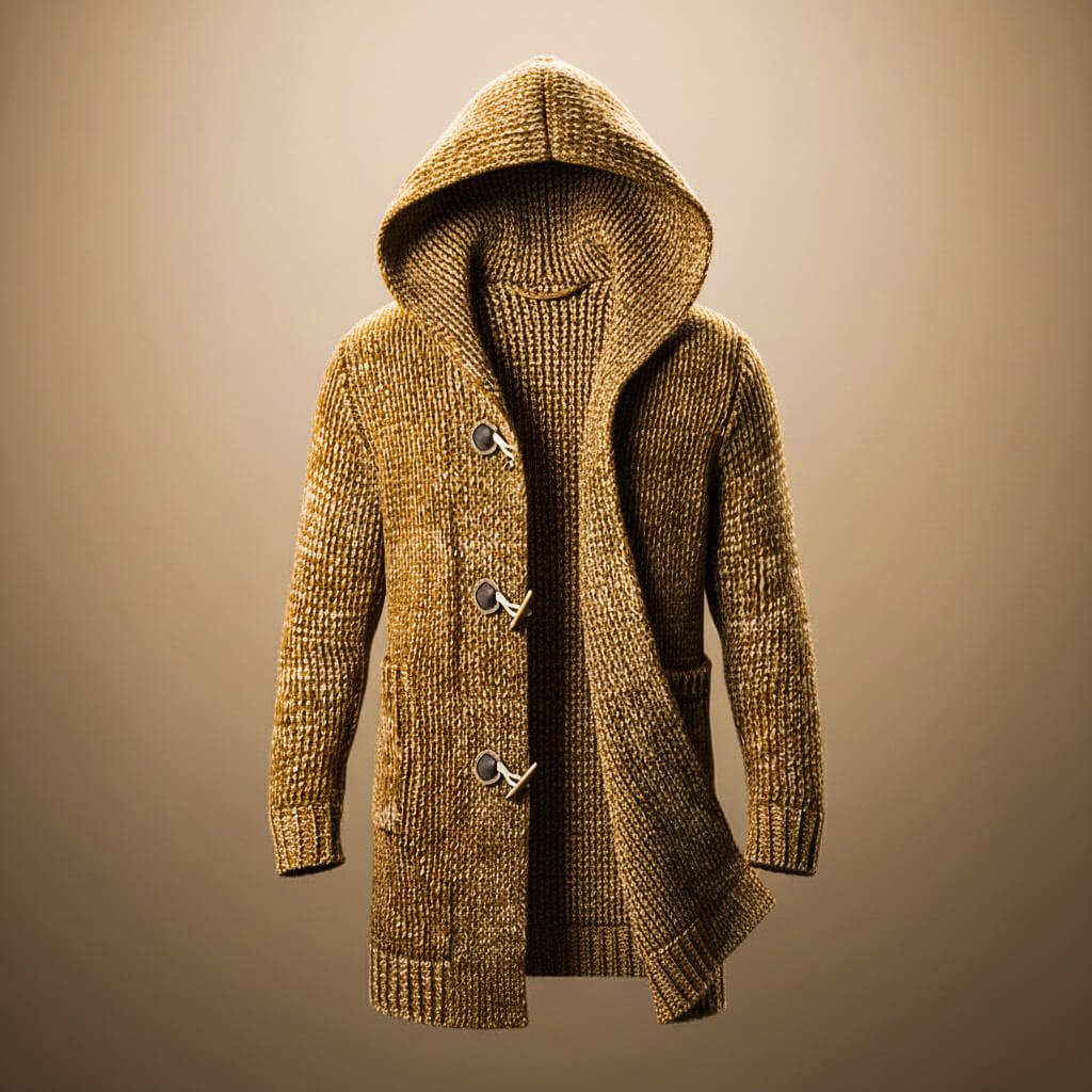 Rowan Knit Hooded Cardigan