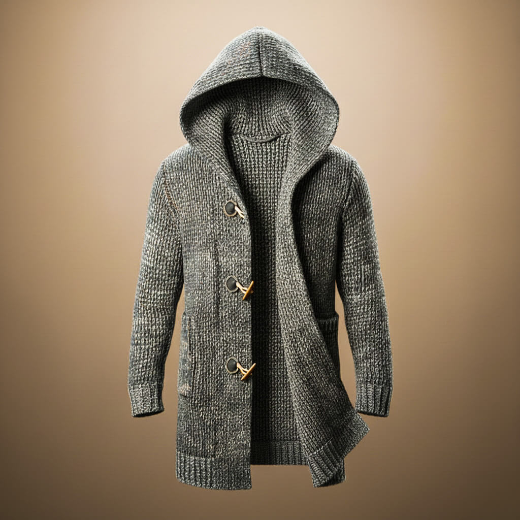Rowan Knit Hooded Cardigan