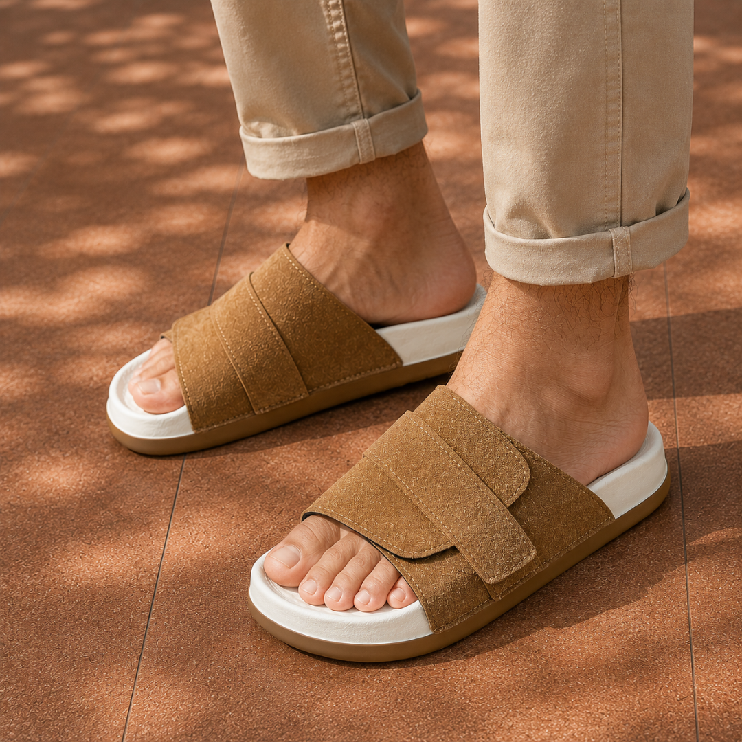 Dune Suede Slides