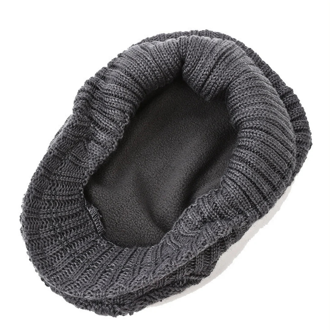 Knitted Flat Cap