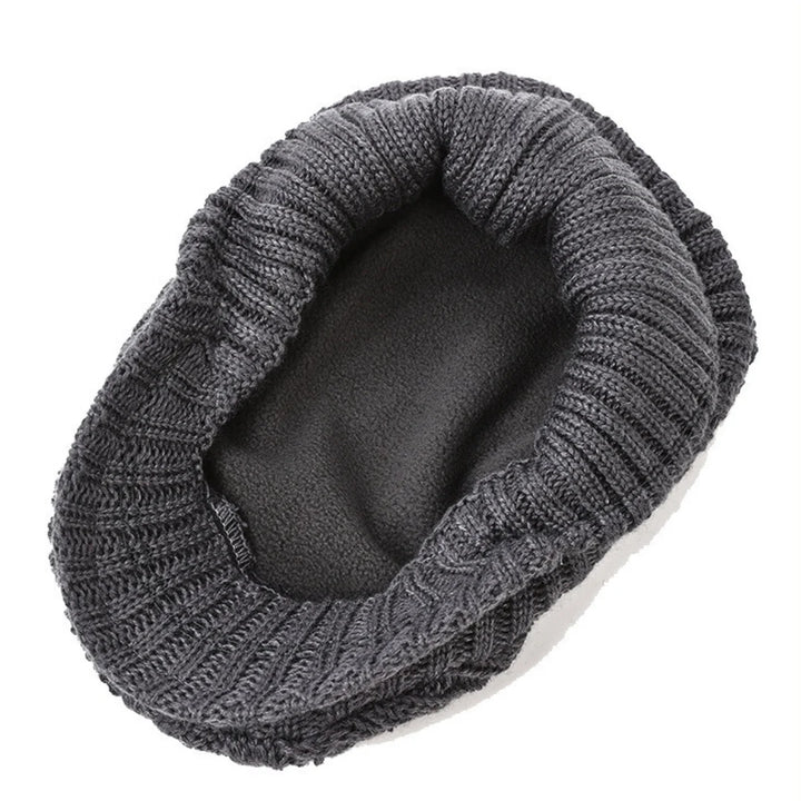 Knitted Flat Cap