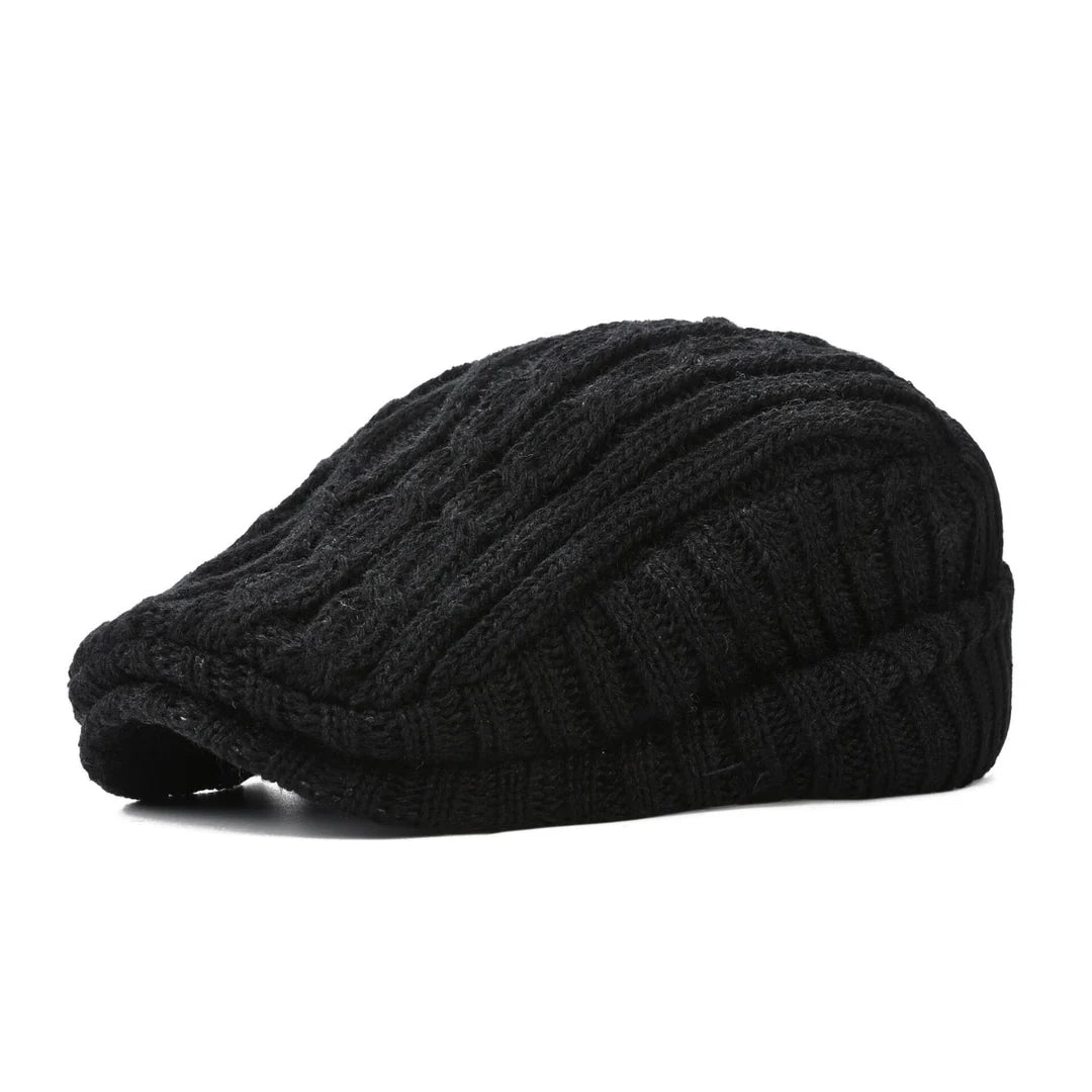 Knitted Flat Cap
