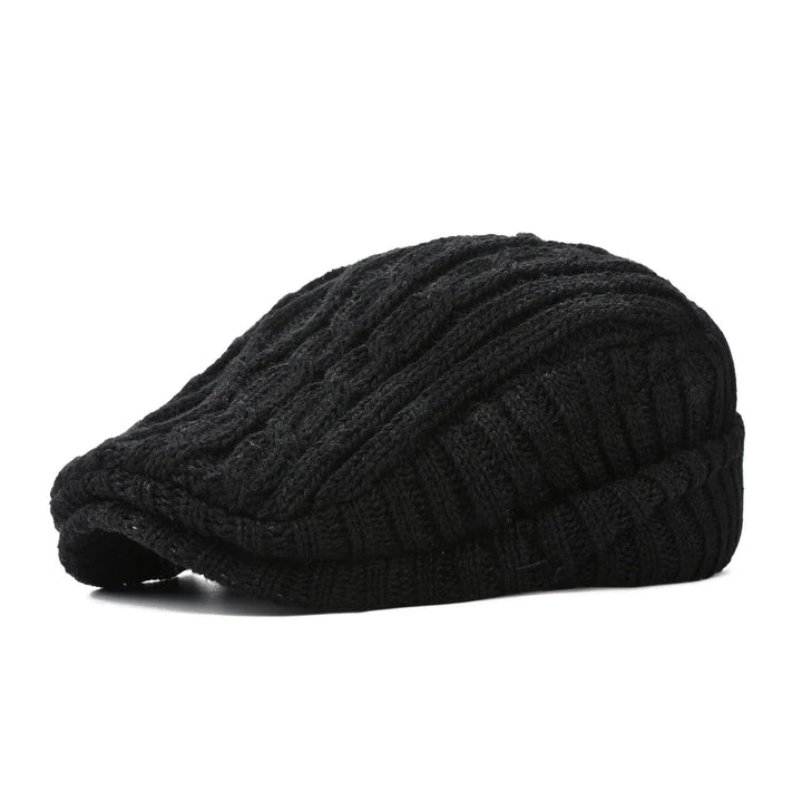 Knitted Flat Cap