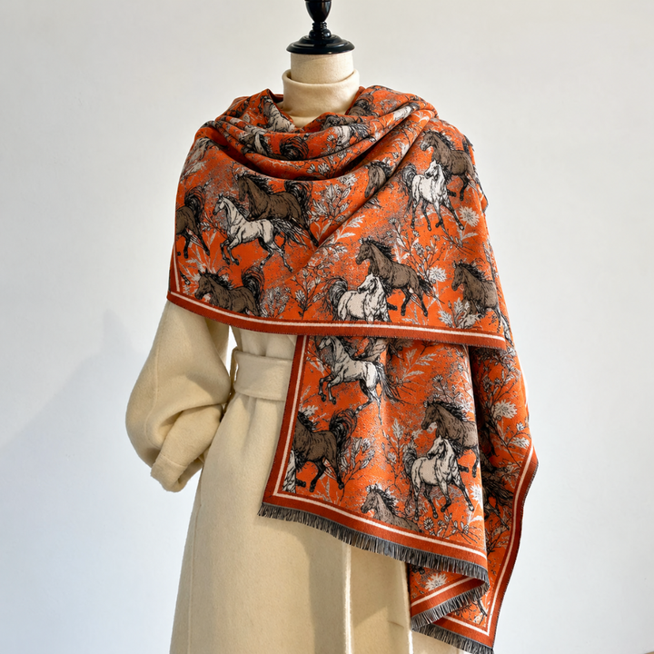 Charlotte Floral Scarf