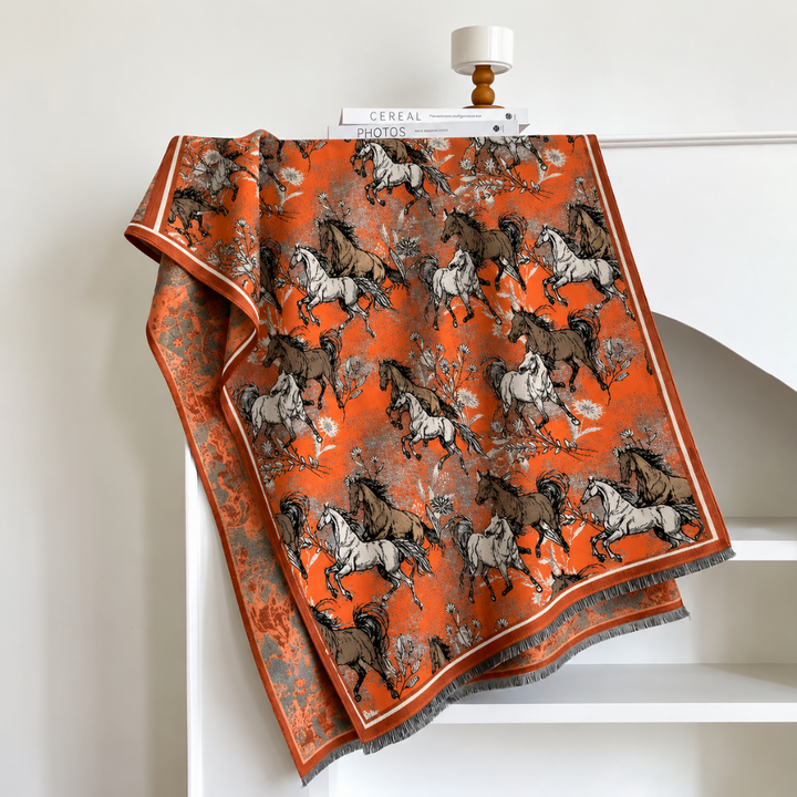 Charlotte Floral Scarf