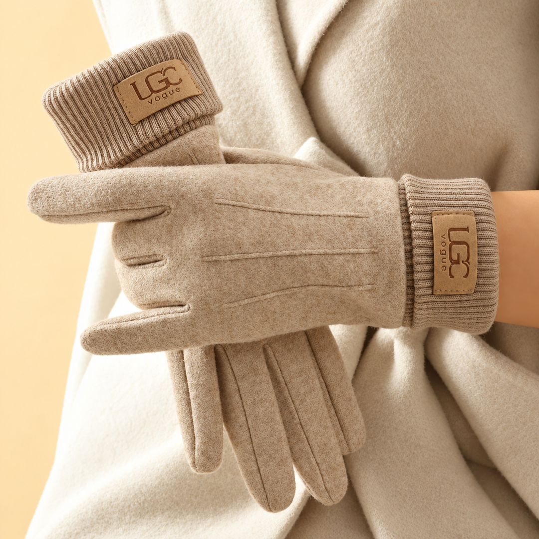 Cashmere Blend Touchscreen Gloves