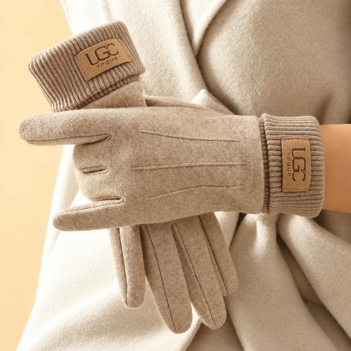Cashmere Blend Touchscreen Gloves