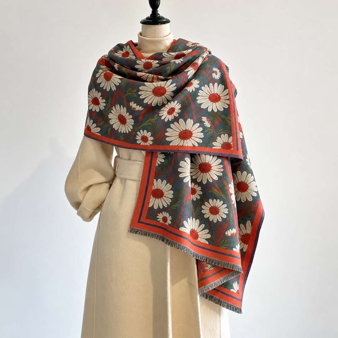 Charlotte Floral Scarf
