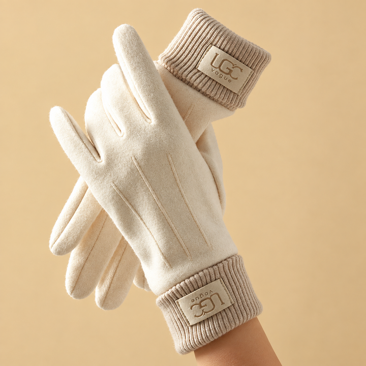 Cashmere Blend Touchscreen Gloves