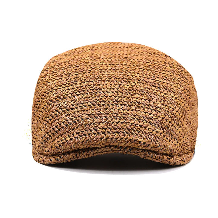 Weave Flat Cap