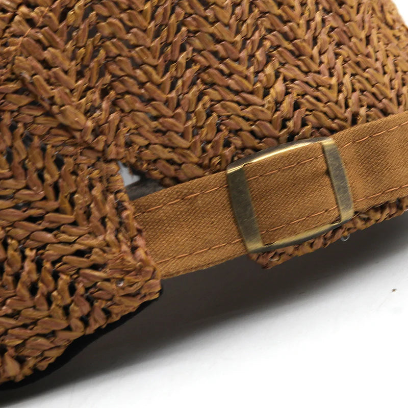 Weave Flat Cap