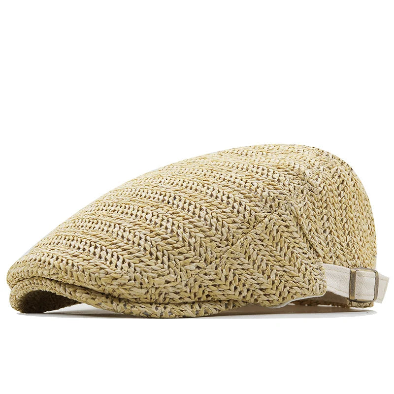 Weave Flat Cap