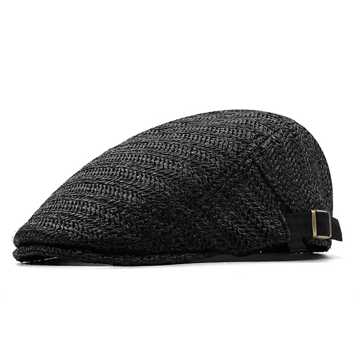 Weave Flat Cap