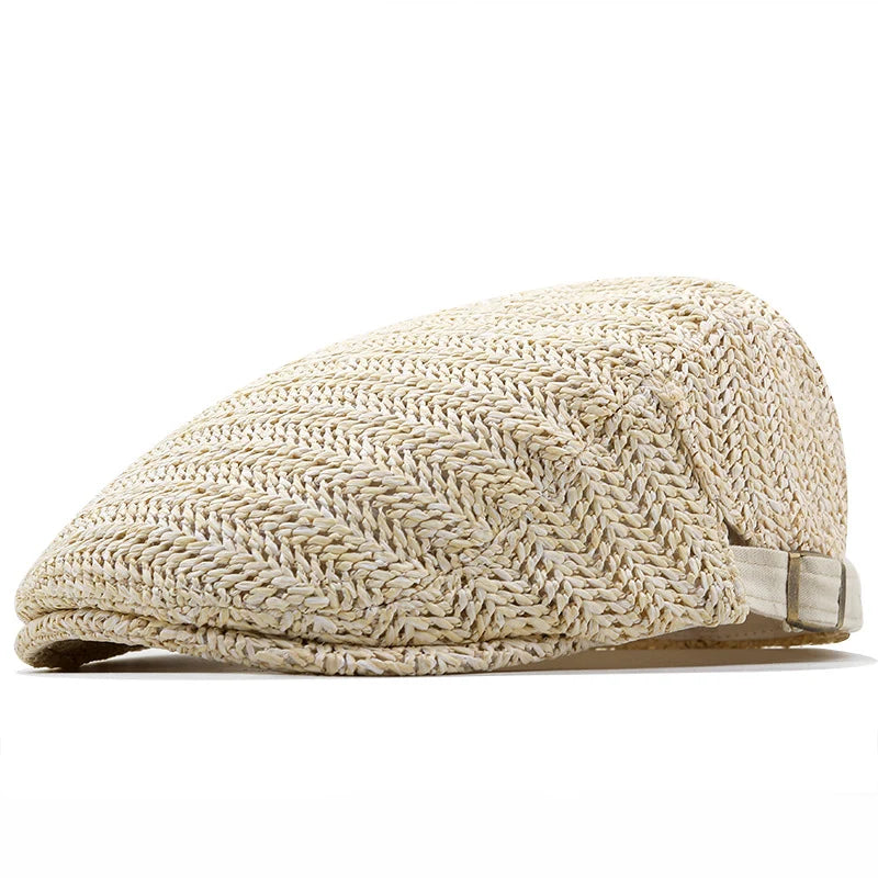 Weave Flat Cap