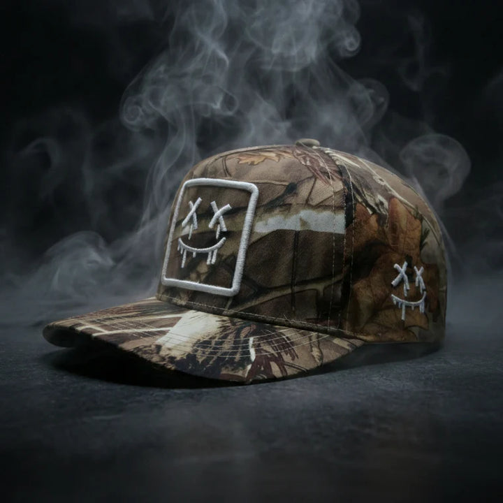 Grim Stitch Camo Hat