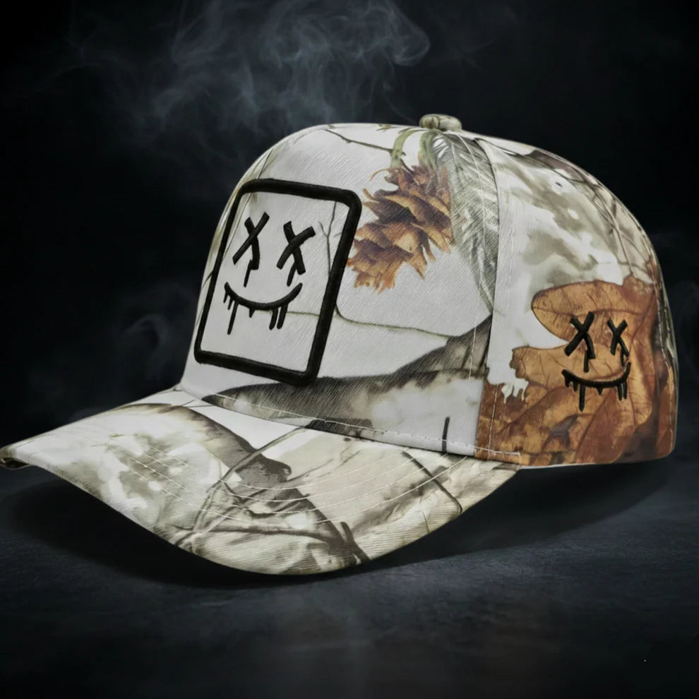 Grim Stitch Camo Hat