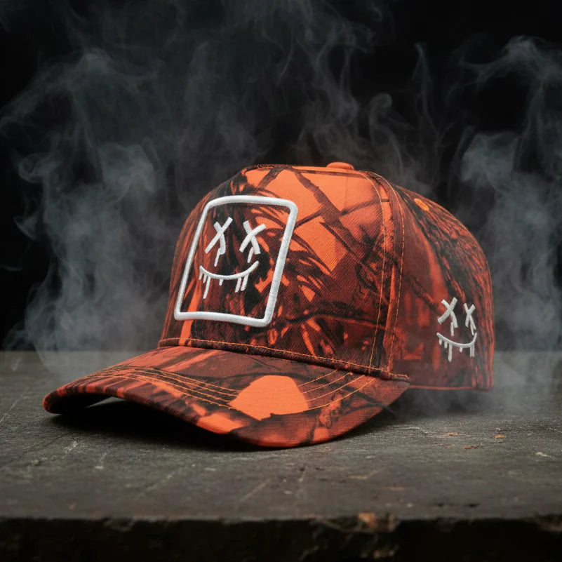 Grim Stitch Camo Hat