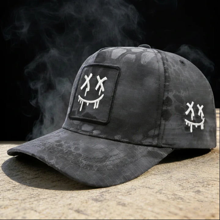 Grim Stitch Camo Hat
