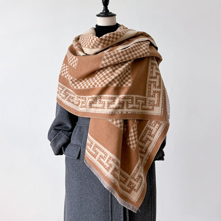 Eleanor Geometric Scarf