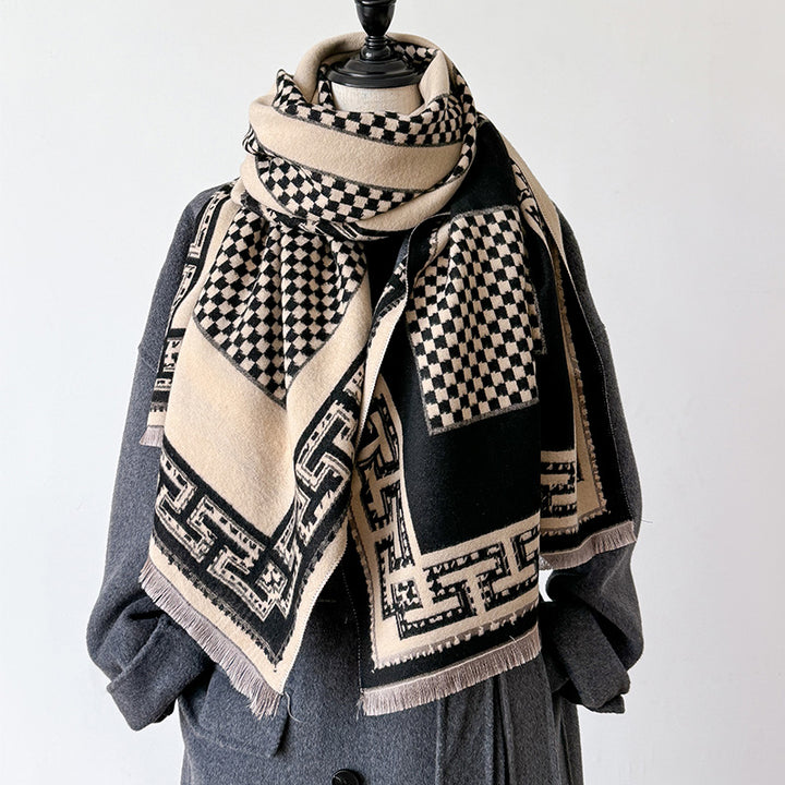 Eleanor Geometric Scarf