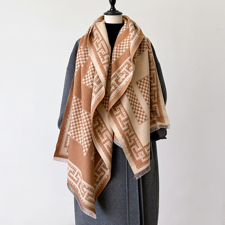 Eleanor Geometric Scarf