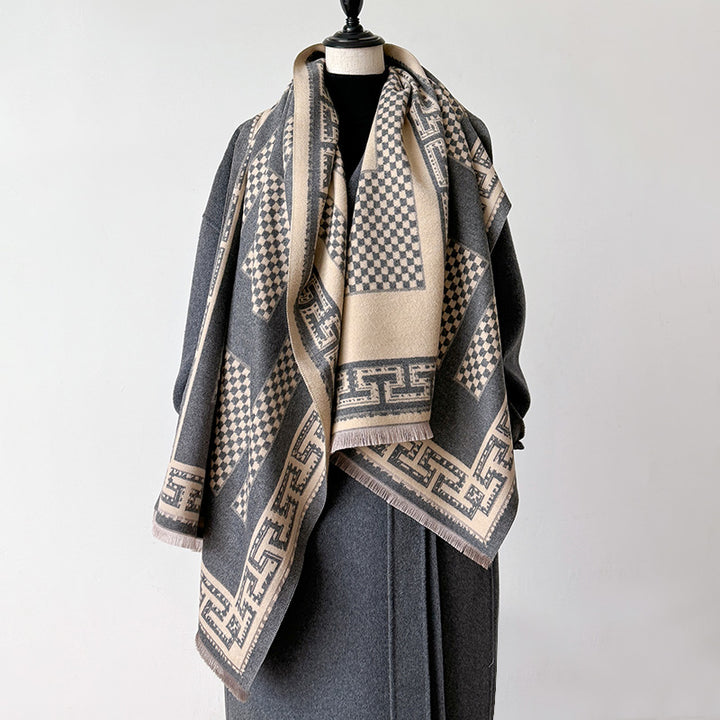 Eleanor Geometric Scarf