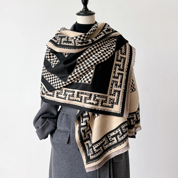 Eleanor Geometric Scarf