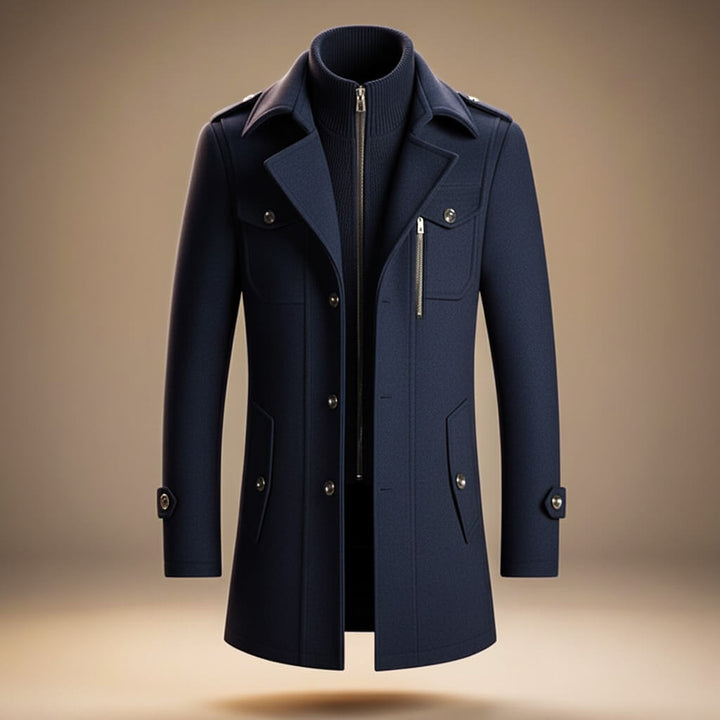 Vincent Tailored Wool Coat