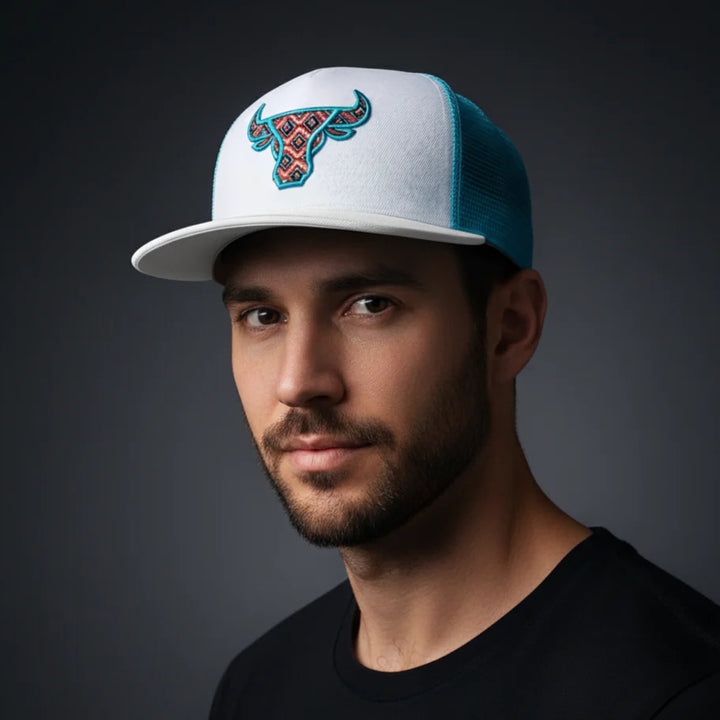 Tribal Bull Flatbill Hat