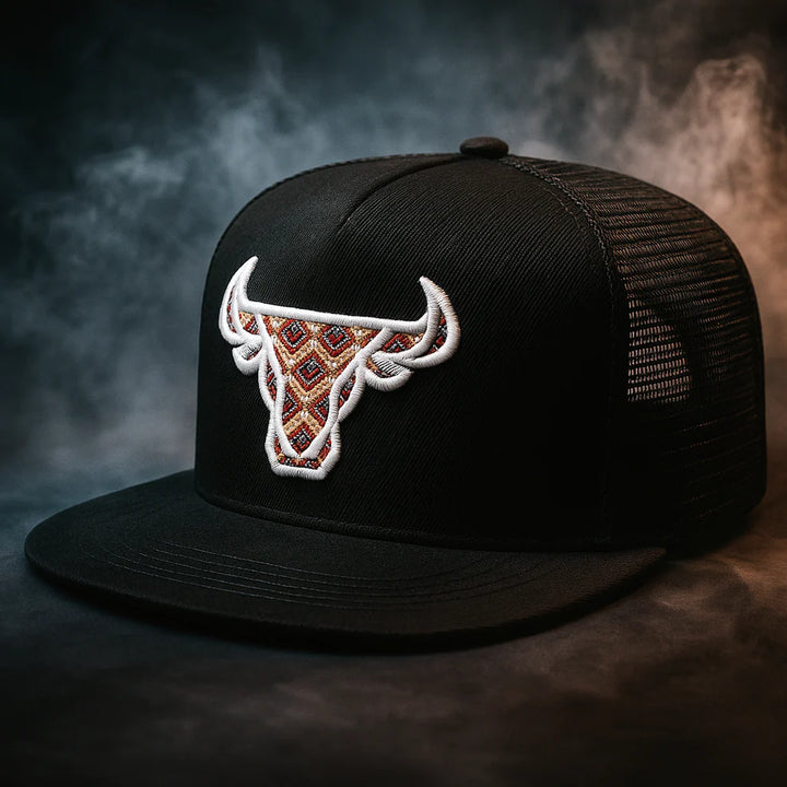 Tribal Bull Flatbill Hat