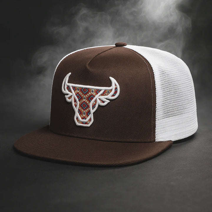 Tribal Bull Flatbill Hat