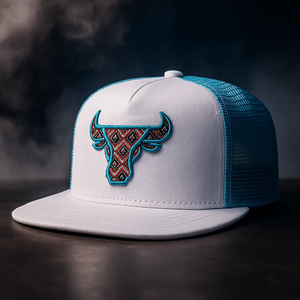 Tribal Bull Flatbill Hat