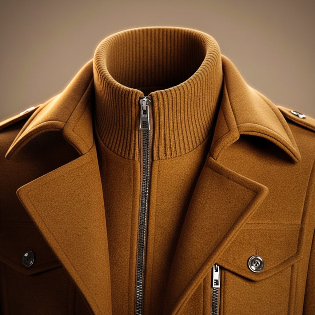 Vincent Tailored Wool Coat