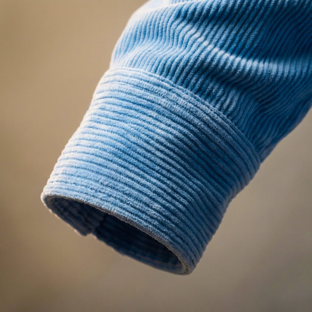 Carter Corduroy Long Sleeve Polo