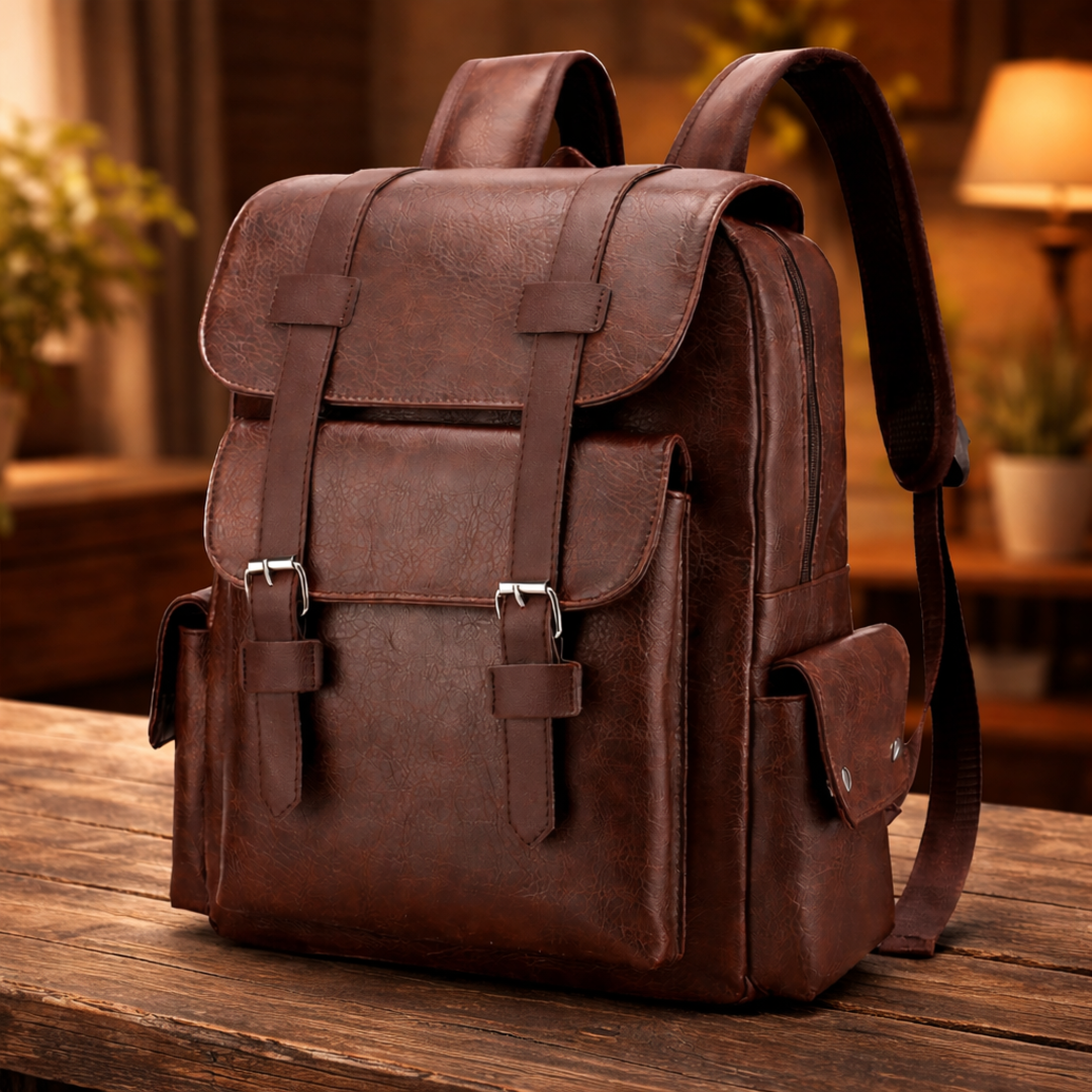 The Wayfarer Leather Backpack