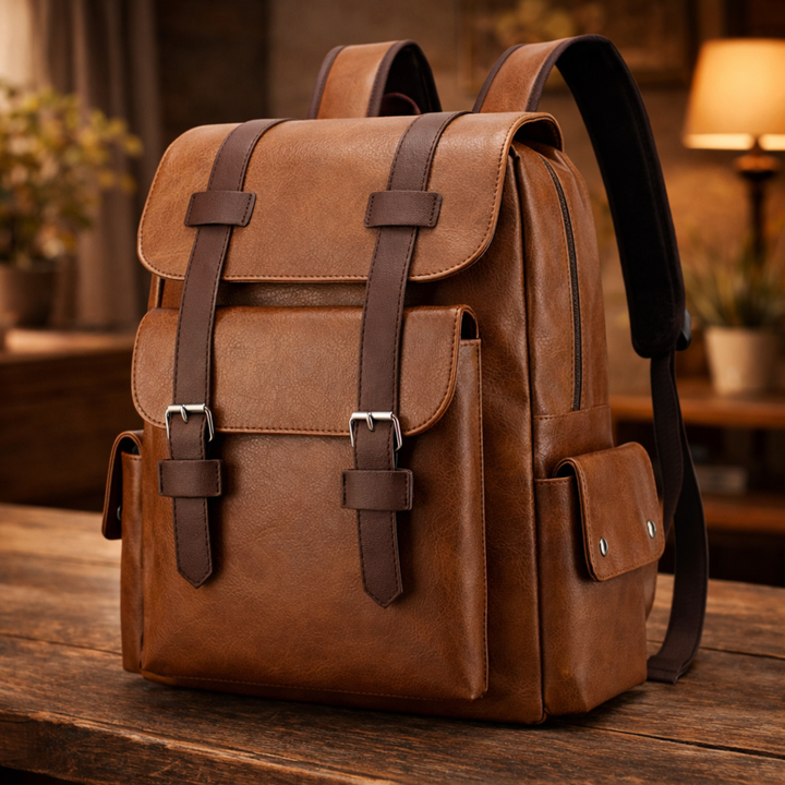 The Wayfarer Leather Backpack